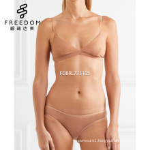 Customized sexy hot desi girl photo wholesale bra indian girls in bra panty image triangle bralette bra set